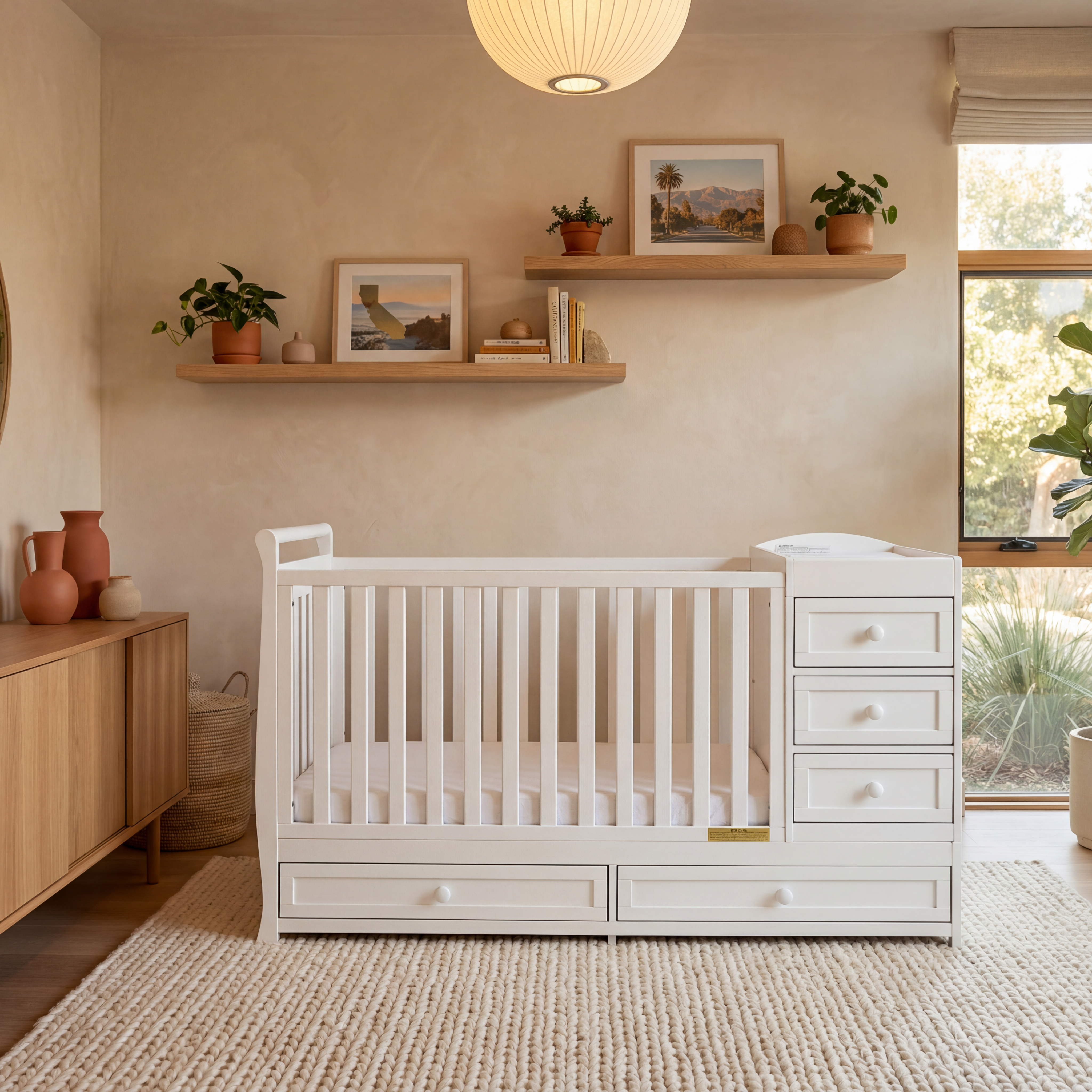 Daphne 3-in-1 Convertible Crib and Changer